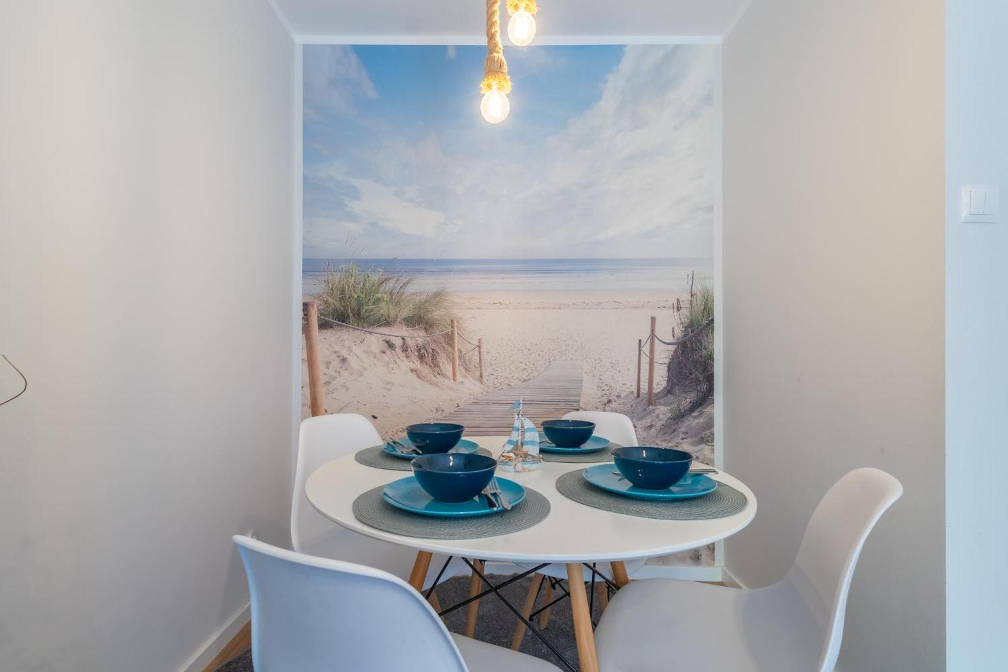 Apartament Anchor Przymorze Danzica Esterno foto